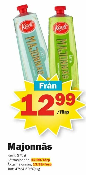 Pekås Majonnäs erbjuda