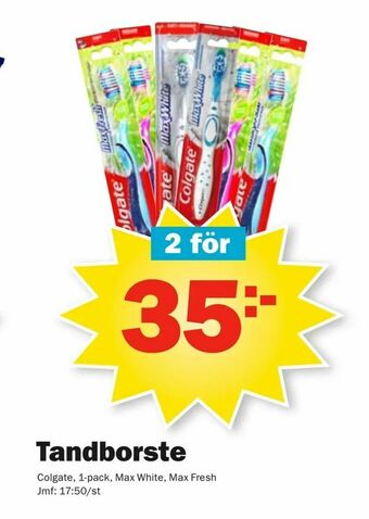 Pekås Tandborste erbjuda