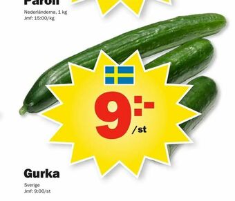 Pekås Gurka erbjuda
