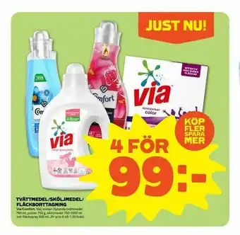 Stora Coop Tvättmedel/sköljmedel/ fläckborttagning erbjuda