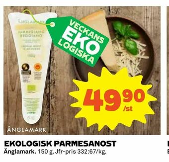 Coop Ekologisk parmesanost erbjuda