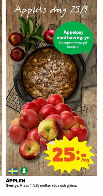 Coop Äpplen erbjuda