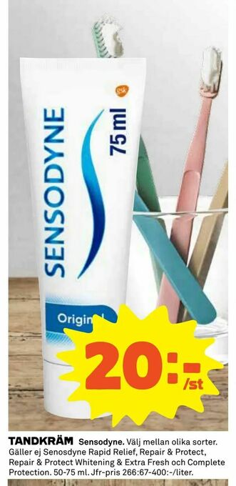 Coop Tandkräm erbjuda