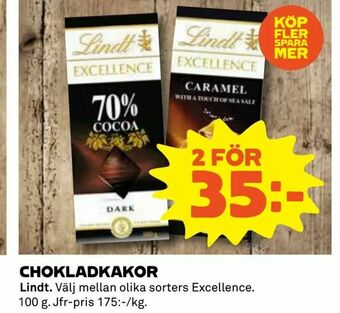 Coop Chokladkakor erbjuda
