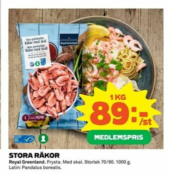 Coop Extra Stora räkor erbjuda