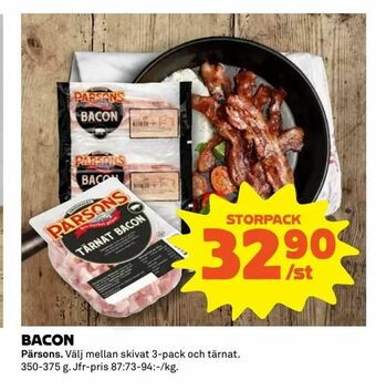 Coop Extra Bacon erbjuda