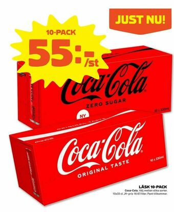 Coop Forum Läsk 10-pack erbjuda