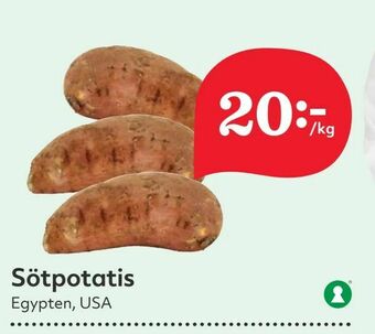 Hemköp Sötpotatis erbjuda