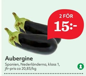 Hemköp Aubergine erbjuda