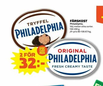 Stora Coop Färskost erbjuda