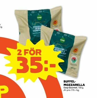 Stora Coop Buffel- mozzarella erbjuda