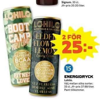 Stora Coop Energidryck erbjuda