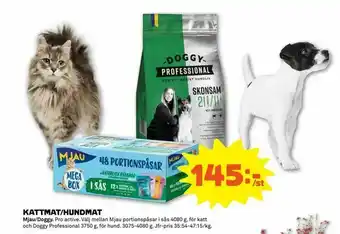 Kattmat/hundmat