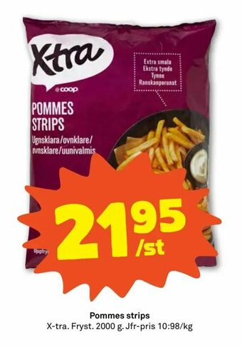 Coop Forum Pommes strips erbjuda