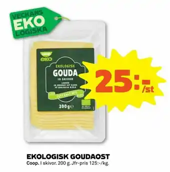 Coop Forum Ekologisk goudaost erbjuda