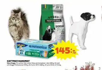 Kattmat/hundmat