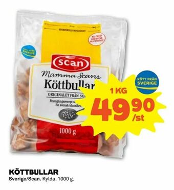 Coop Forum Köttbullar erbjuda