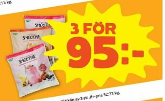 Stora Coop Frukt och bärmix till smoothie erbjuda