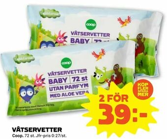 Stora Coop Våtservetter erbjuda