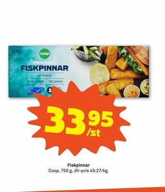 Stora Coop Fiskpinnar erbjuda