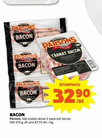 Stora Coop Bacon erbjuda
