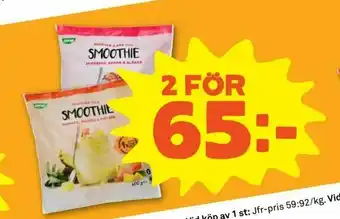 Stora Coop Frukt och bärmix till smoothie erbjuda