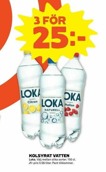 Stora Coop Kolsyrat vatten erbjuda