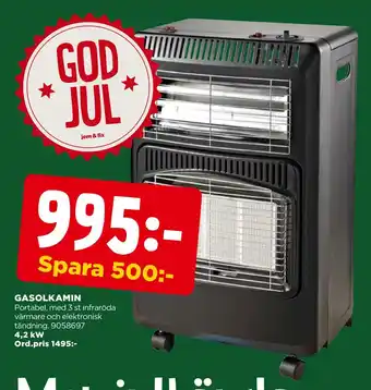 Jem&Fix Gasolkamin erbjuda