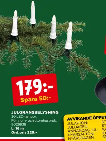 Jem&Fix Julgransbelysning erbjuda