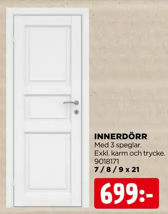 Jem&Fix Innerdörr erbjuda