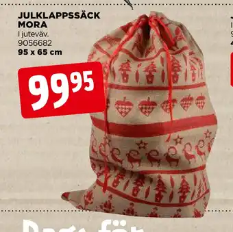 Julklappssäck mora