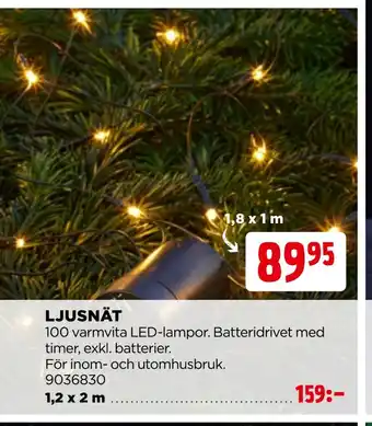 Jem&Fix Ljusnät erbjuda