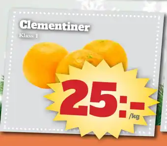 Bonum Matmarknad Clementiner erbjuda