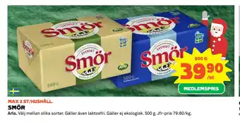 Coop Konsum Smör erbjuda