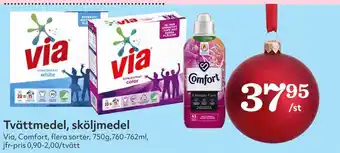 Hemköp Tvättmedel, sköljmedel erbjuda