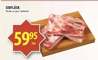 Matvärlden Tensta Sidfläsk erbjuda