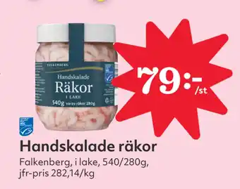 Hemköp Handskalade räkor erbjuda