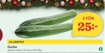 Hemköp Gurka erbjuda