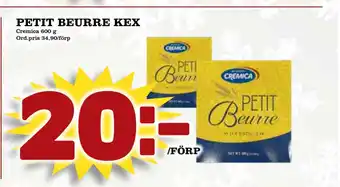Din Mat Petit beurre kex erbjuda