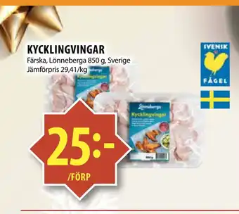 Matvärlden Tensta Kycklingvingar erbjuda