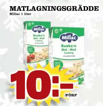 Matdax Matlagningsgrädde erbjuda