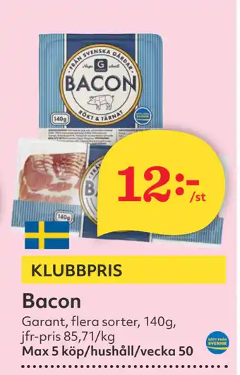 Hemköp Bacon erbjuda