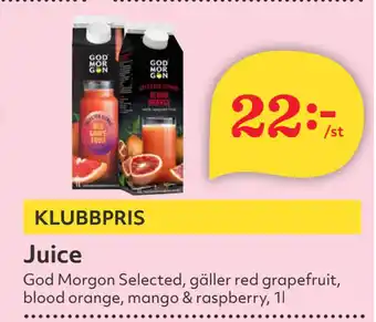 Hemköp Juice erbjuda