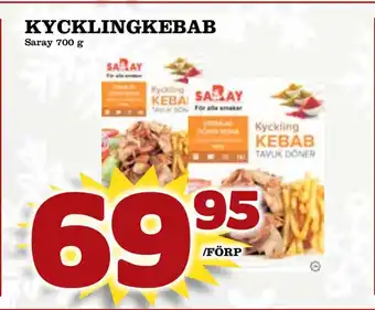 Matdax Kycklingkebab erbjuda