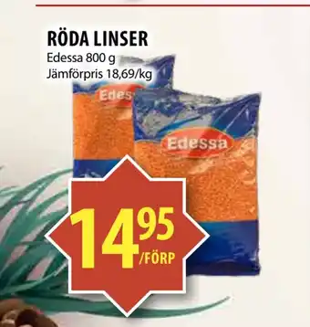 Röda linser