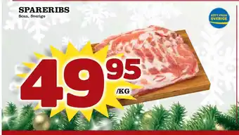 Prisma Mat Spareribs erbjuda