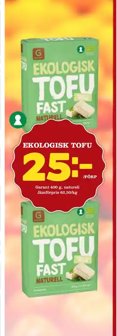 Prisma Mat Ekologisk tofu erbjuda