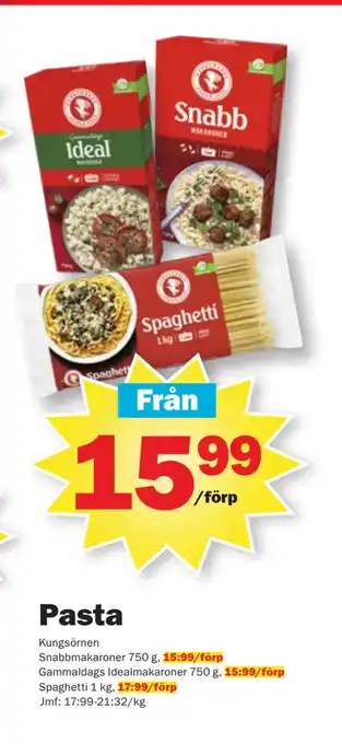 Pekås Pasta erbjuda