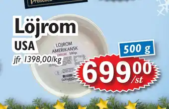 T-jarlen Löjrom erbjuda