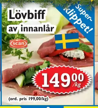 T-jarlen Lövbiff erbjuda
